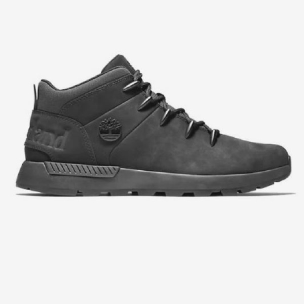 SPTK MID LACE SNEAKER BLACK