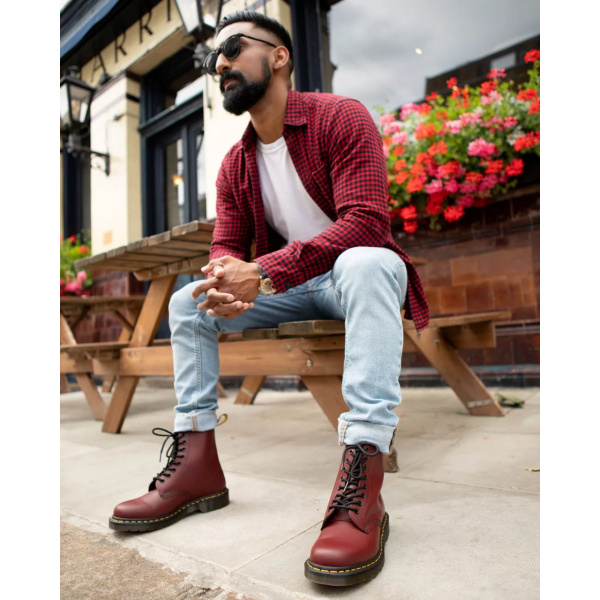 DR MARTENS 1460 CHERRY - immagine 4