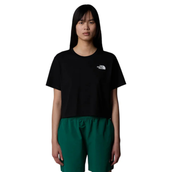 W SIMPLE DOME CROPPED SLIM TEE